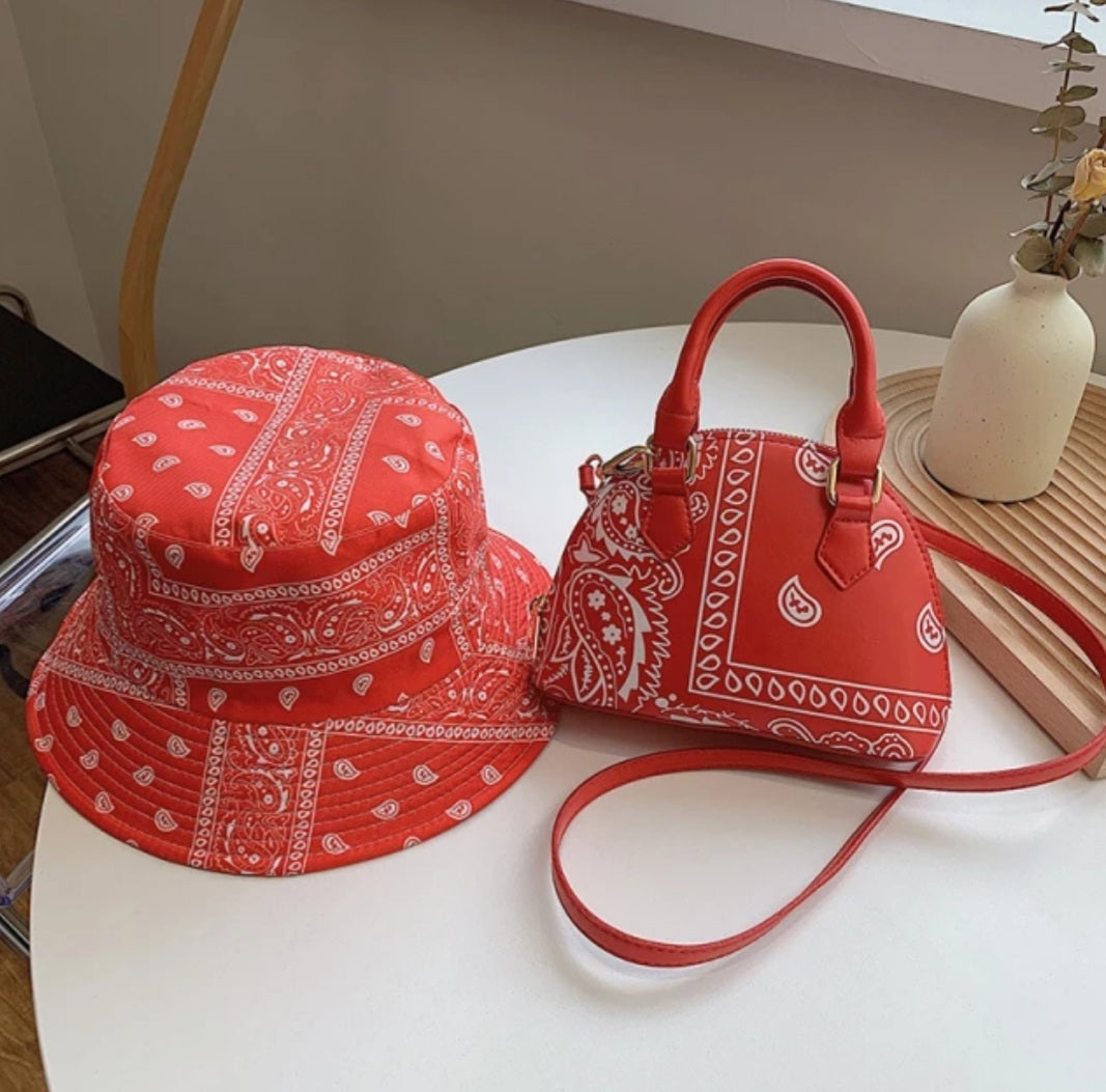 Reversible Bandana Bucket Hat